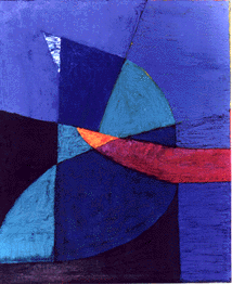 No Name 1, �lbild 1995, 120 x 100 cm