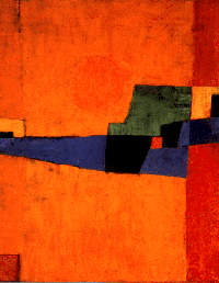 No Name 5, �lbild 1994, 90 x 75 cm